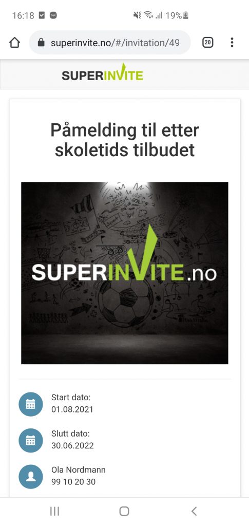 New SuperInvite App screenshot5