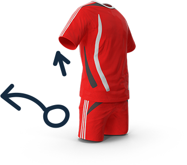 3d soccer uniform